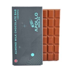 Apollo Edible Chocolates – Almond Milk Chocolate Bar – 1200MG THC