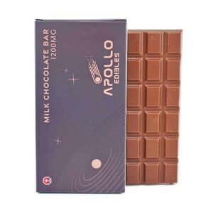 Apollo Edible Chocolates – Milk Chocolate Bar – 1200MG THC