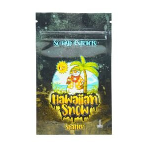 So High Extracts Premium Shatter – Hawaiian Snow