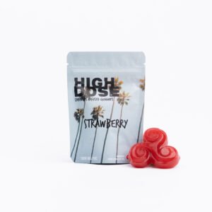High Dose – Strawberry 500/1000/1500mg THC