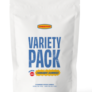 One Stop – Sour Variety Pack THC Gummies 500mg