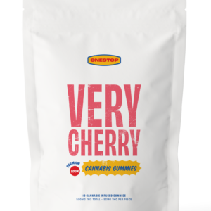 One Stop – Sour Very Cherry THC Gummies 500mg