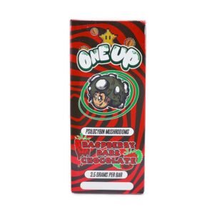 One Up – Psilocybin Mushrooms Chocolate Bar – Raspberry Dark Chocolate 3.5g