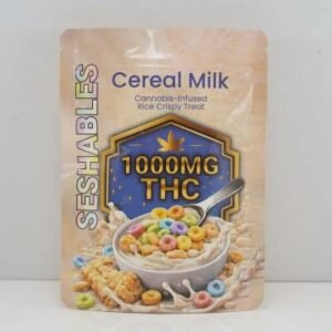 Seshables Rice Crispy – Cereal Milk 1000mg THC