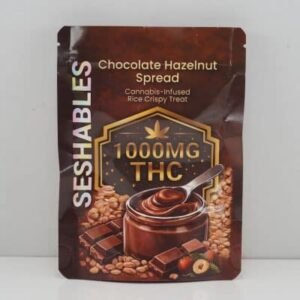 Seshables Rice Crispy – Chocolate Hazelnut Spread 1000mg THC