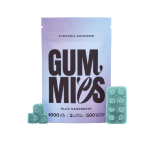Euphoria Cannabis – Gummies 1000mg THC