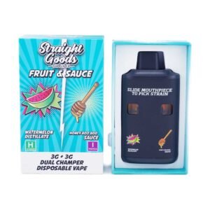 Straight Goods – Dual Chamber Vape – Watermelon + Honey Boo Boo (3G + 3G)