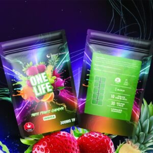 One Life Edibles – Tutti Frutti Gummy – 300mg THC (Indica)