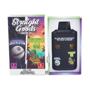 Straight Goods – Dual Chamber Vape – Death Star+ Pineapple OG (3G + 3G)