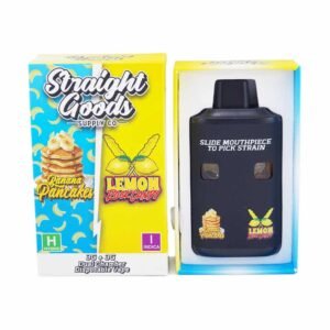 Straight Goods – Dual Chamber Vape – Banana Pancakes + Lemon Rock Candy (3G + 3G)