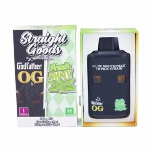 Straight Goods – Dual Chamber Vape – Godfather OG + Fresh Mint (3G + 3G)