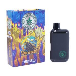 So High Extracts Disposable Pen – Sour Tsunami 3ML (CBD)