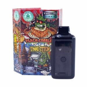 So High Extracts – Dual Chamber Pen – Peach Cobbler + Thai Stick (4 Grams + 4 Grams)