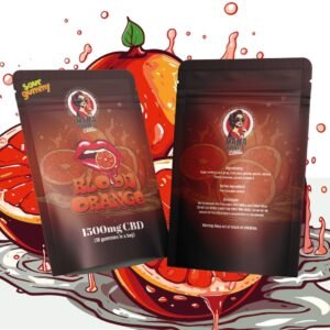 Mama Anne’s Edibles – Blood Orange Gummy – 1500mg CBD