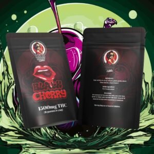 Mama Anne’s Edibles – Black Cherry Gummy – 1500mg THC
