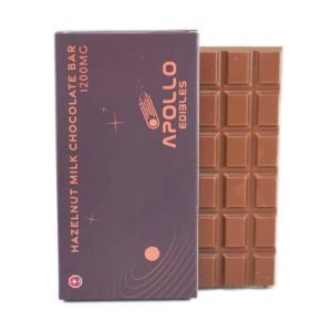 Apollo Edible Chocolates – Dark Chocolate Bar – 1200MG THC