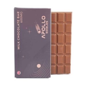 Apollo Edible Chocolates – Milk Chocolate Bar – 600MG THC