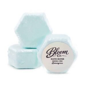 Bloom Co. – Lemon Grass Bathbomb – 200MG CBD