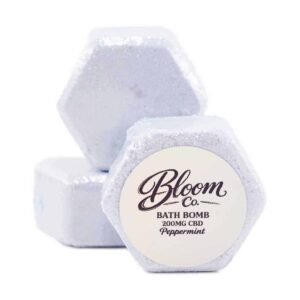 Bloom Co. – Peppermint Bathbomb – 200MG CBD