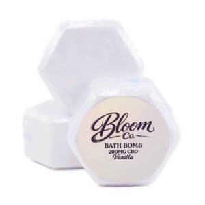 Bloom Co. – Vanilla Bathbomb – 200MG CBD