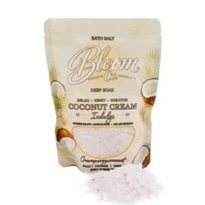 Bloom Co. – Bath Salts – Coconut Cream – 1000MG CBD