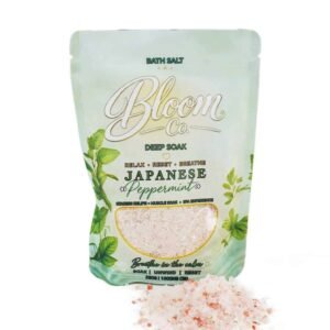 Bloom Co. – Bath Salts – Japanese Peppermint – 1000MG CBD