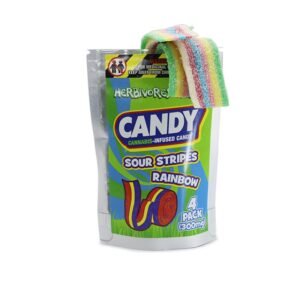 Herbivore Edibles – Sour Stripes Rainbow