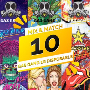 Gas Gang 1ML Mix and Match 10