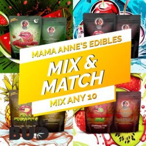 Mama Anne’s Edibles – Mix and Match – 10 Pack