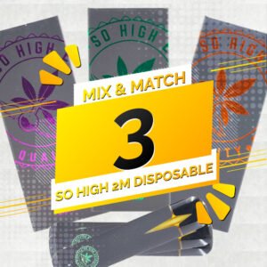 So High Extracts Disposable 2ML – Mix and Match 3