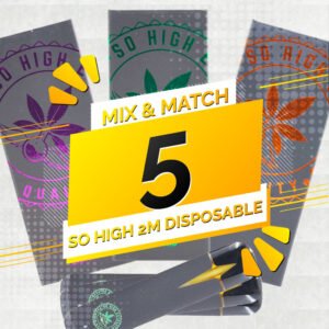 So High Extracts Disposable 2ML – Mix and Match 5