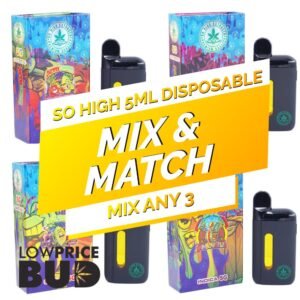 So High Extracts Disposable 5ML – Mix and Match 3