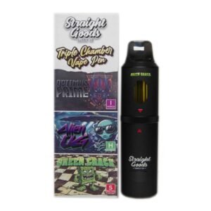 Straight Goods – Triple Chamber Vape – Optimus Prime + Alien OG + Green Crack (3 Grams + 3 Grams + 3 Gram)