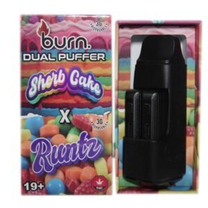 Burn Extracts – Dual 3 Gram Puffer – Sherb Cake x Runtz (3 Grams + 3 Gram)