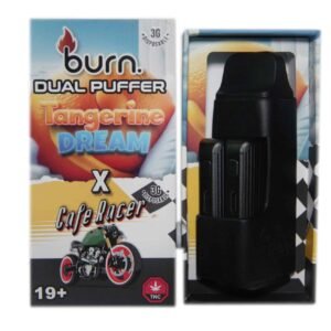 Burn Extracts – Dual 3 Gram Puffer – Tangerine Dream + Cafe Racer (3 Grams + 3 Gram)