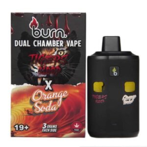 Burn Extracts – Dual Chamber Disposable Vape – Tiger Blood + Orange Soda (3G +3G)